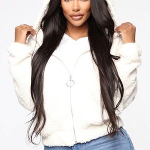 Cozy nights fuzzy jacket